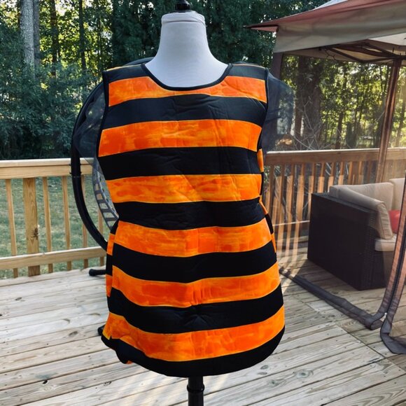 🐝 Halloween Costume- Adult Killer Bee Costume -One Size - Picture 1 of 12